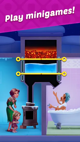 Homescapes (Хоумскейпс) [МОД Mega Pack] Screenshot 2