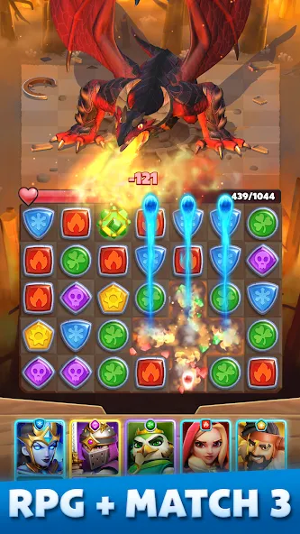 Puzzle Breakers: Champions War (Пазл Брейкерс) [МОД Бесконечные деньги] Screenshot 1