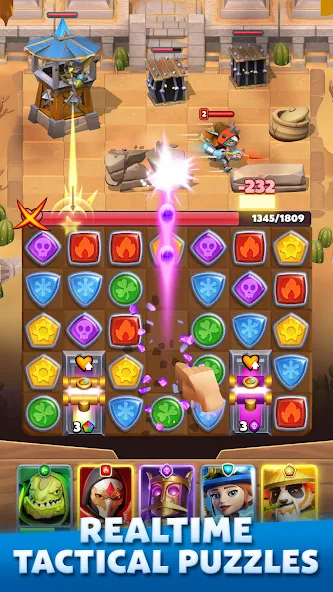 Puzzle Breakers: Champions War (Пазл Брейкерс) [МОД Бесконечные деньги] Screenshot 4