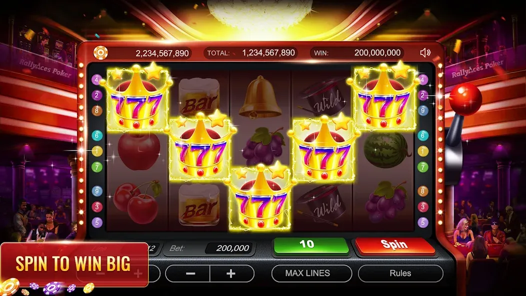 RallyAces Poker (РаллиЭйс Покер) [МОД Unlocked] Screenshot 2