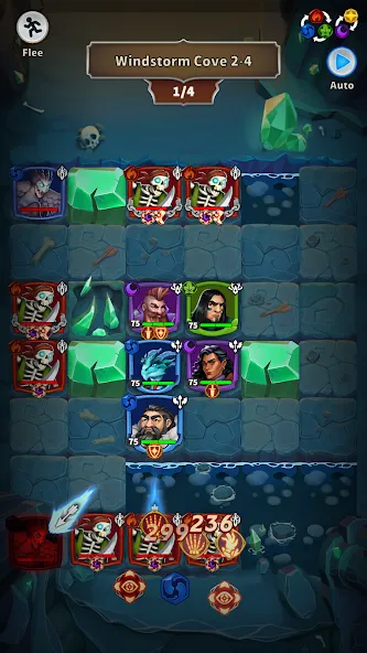 Friends & Dragons - Puzzle RPG [МОД Меню] Screenshot 5