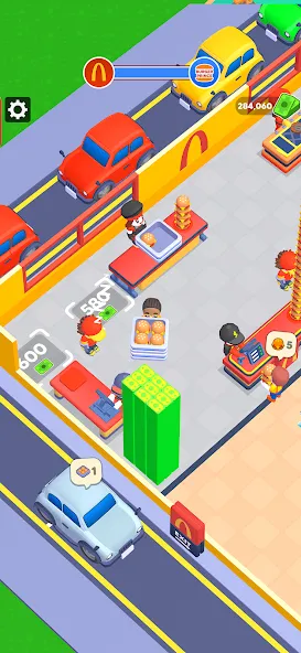 My Burger Shop: Burger Games (Май Бургер Шоп Игры) [МОД Бесконечные деньги] Screenshot 2