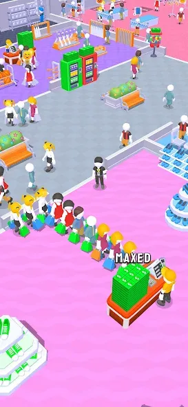 My Mini Mall: Mart Tycoon Game [МОД Бесконечные монеты] Screenshot 1