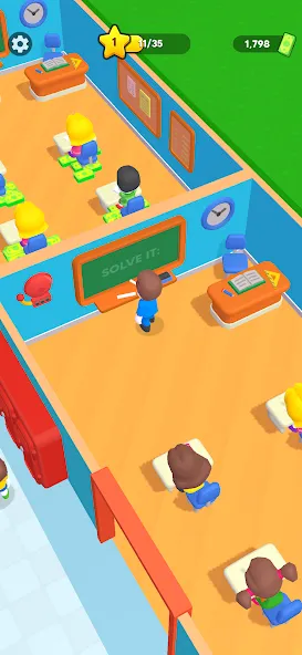 My Dream School Tycoon Games (Мои игры владения школой мечты) [МОД Бесконечные деньги] Screenshot 1