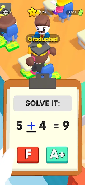 My Dream School Tycoon Games (Мои игры владения школой мечты) [МОД Бесконечные деньги] Screenshot 2