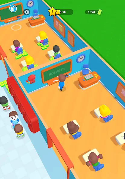My Dream School Tycoon Games (Мои игры владения школой мечты) [МОД Бесконечные деньги] Screenshot 5
