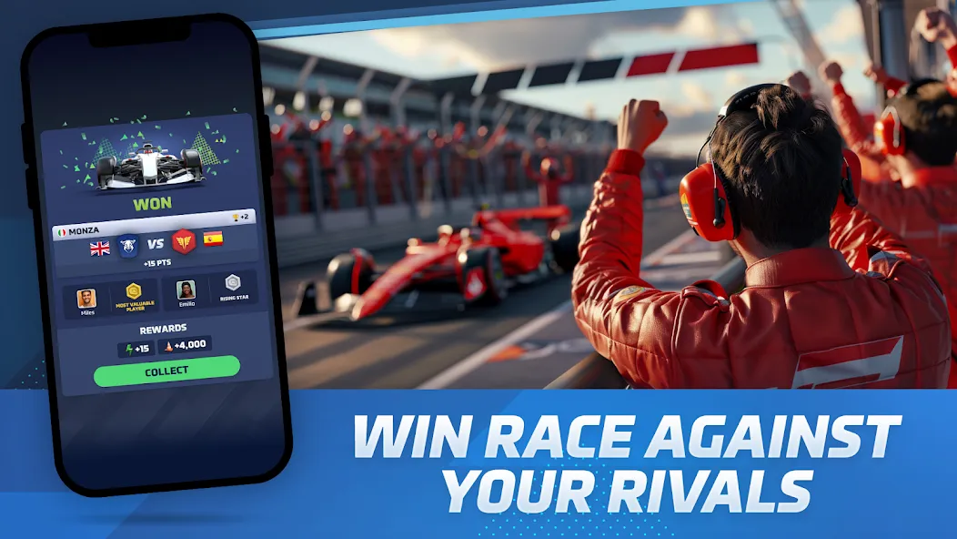 Racing Rivals: Team Car Game (Моторспортивные соперники) [МОД Все открыто] Screenshot 5