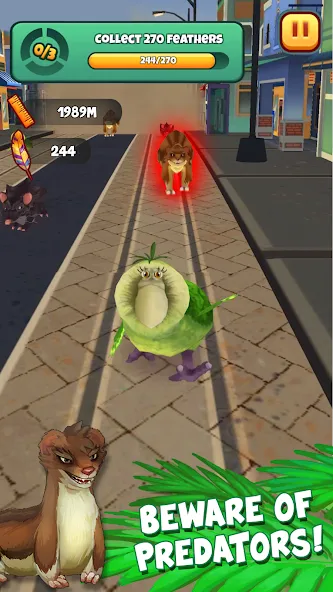 Kakapo Run: Animal Rescue Game (Какапо Ран) [МОД Много монет] Screenshot 2