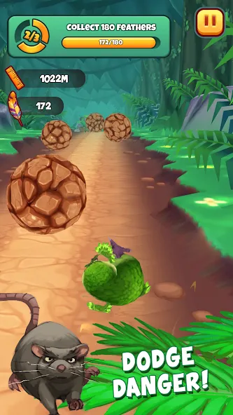 Kakapo Run: Animal Rescue Game (Какапо Ран) [МОД Много монет] Screenshot 4