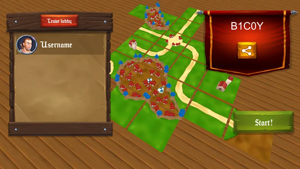 War of Carcassonne board Games (Каркассон) [МОД Unlocked] Screenshot 3
