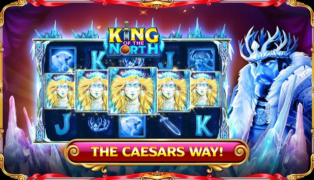 Caesars Slots: Casino Games (Сизарс Слотс) [МОД Unlimited Money] Screenshot 3