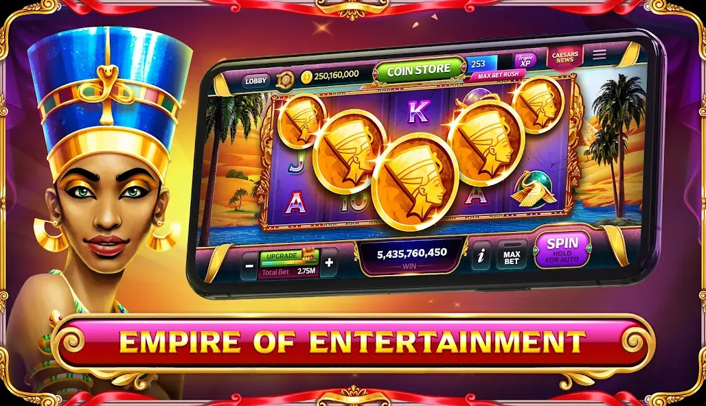 Caesars Slots: Casino Games (Сизарс Слотс) [МОД Unlimited Money] Screenshot 5