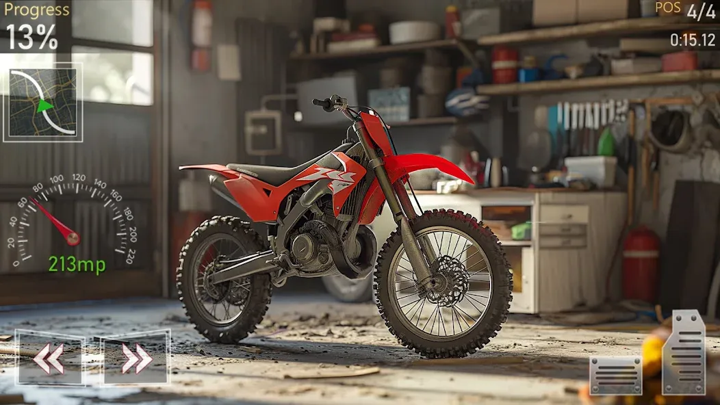 Motocross MX Dirt Bike Games [МОД Много денег] Screenshot 1