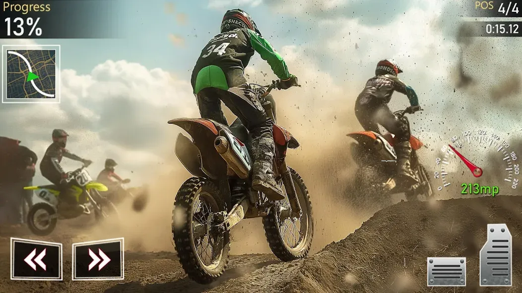 Motocross MX Dirt Bike Games [МОД Много денег] Screenshot 5