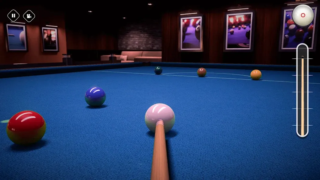 Billiards 8 Ball Pool Offline [МОД Много монет] Screenshot 3