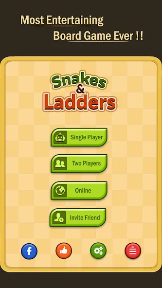Snakes & Ladders: Online Dice! [МОД Много денег] Screenshot 1