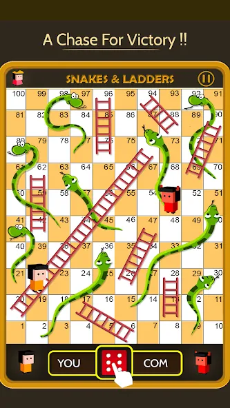Snakes & Ladders: Online Dice! [МОД Много денег] Screenshot 2