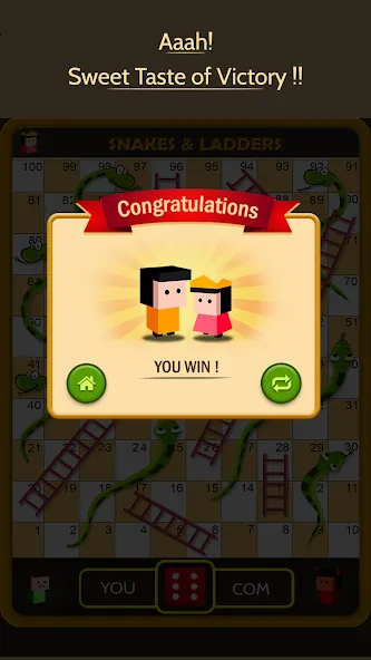 Snakes & Ladders: Online Dice! [МОД Много денег] Screenshot 5