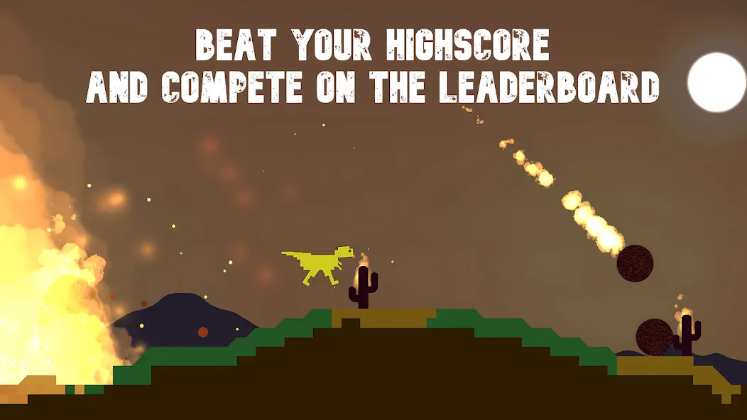 Dino Run Survival (Дино Ран Сурвайвал) [МОД Бесконечные монеты] Screenshot 2