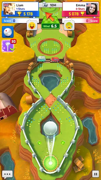 Mini Golf King (Мини Гольф Кинг) [МОД Все открыто] Screenshot 5