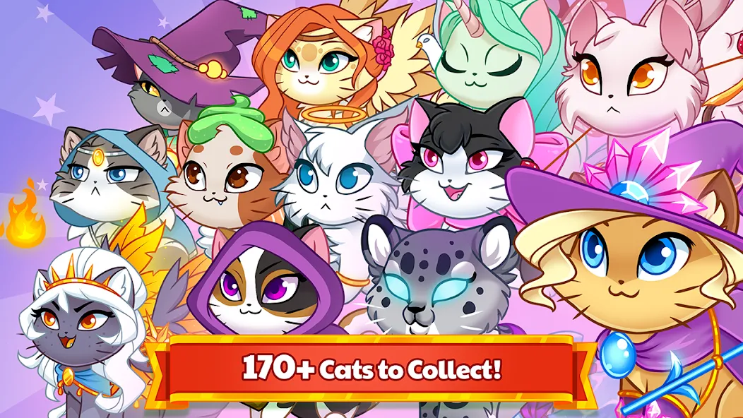 Castle Cats - Idle Hero RPG (Кэстл Кэтс) [МОД Меню] Screenshot 4