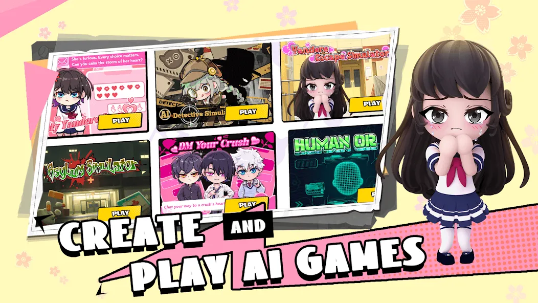 BUD: Create and Play AI Games (БУД) [МОД Меню] Screenshot 1