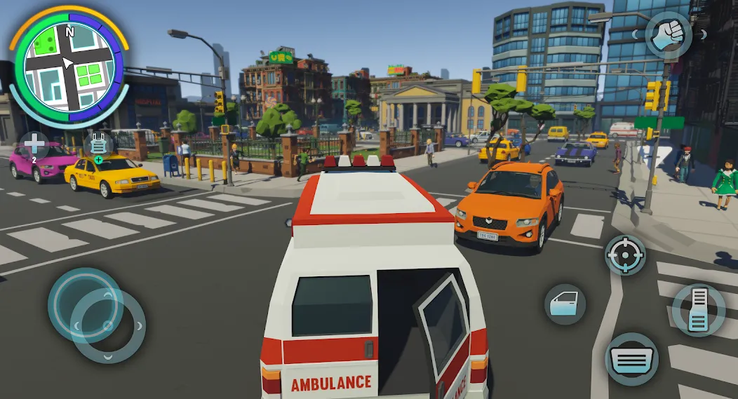 Gangster & Mafia Grand Polygon [МОД Много денег] Screenshot 1