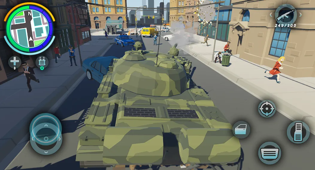 Gangster & Mafia Grand Polygon [МОД Много денег] Screenshot 4