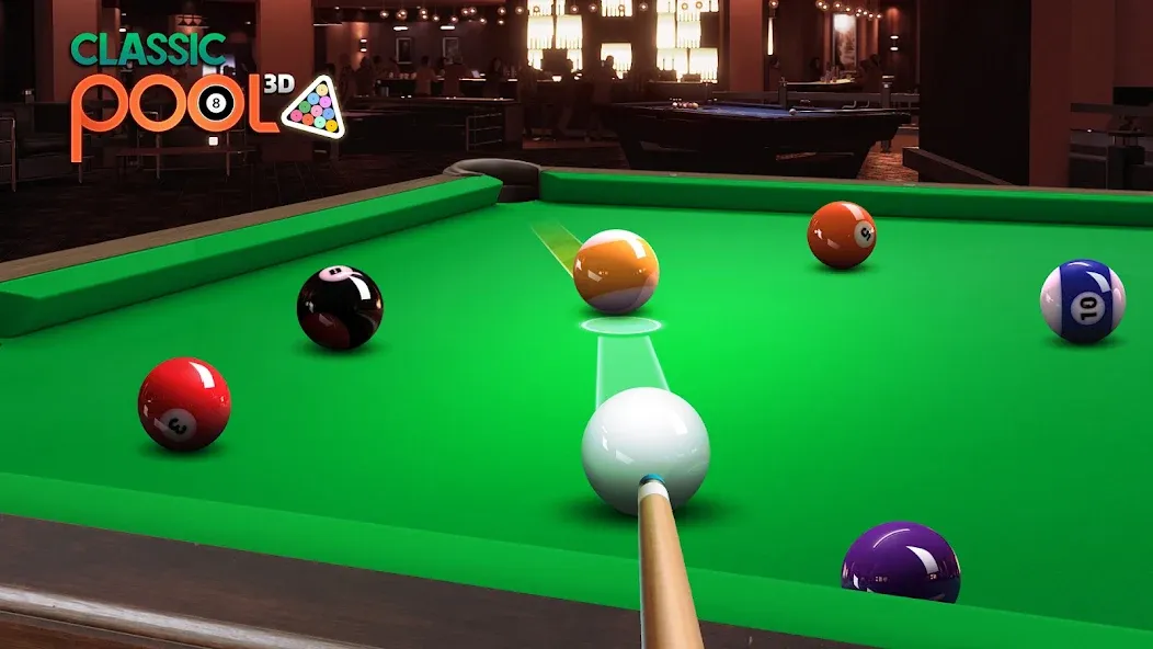 Classic Pool 3D: 8 Ball [МОД Много денег] Screenshot 2