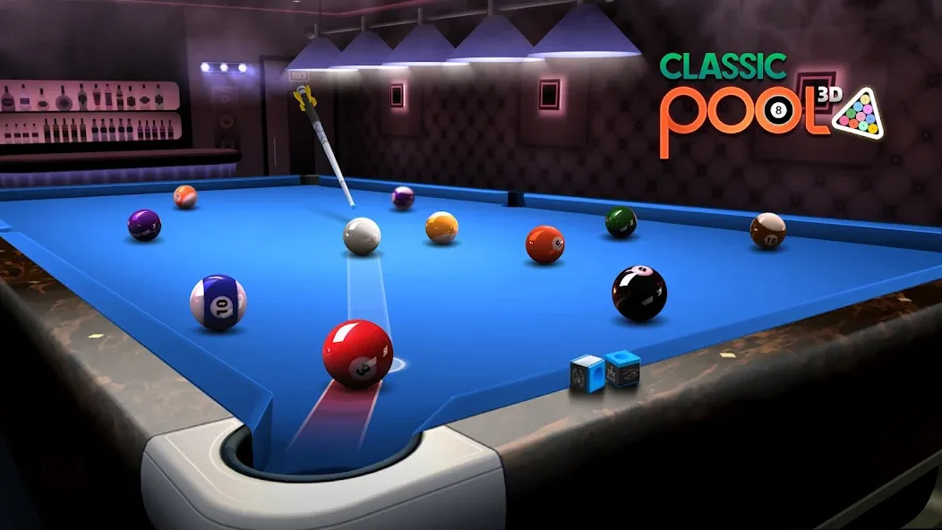 Classic Pool 3D: 8 Ball [МОД Много денег] Screenshot 4