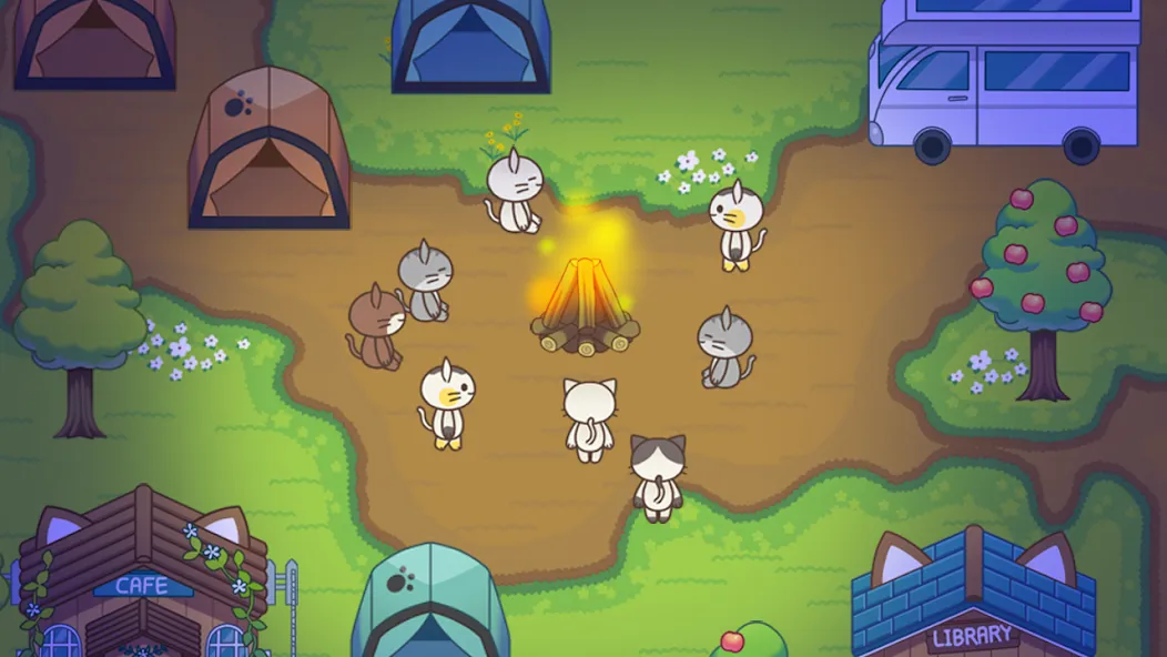 Cat Forest - Healing Camp [МОД Unlocked] Screenshot 5