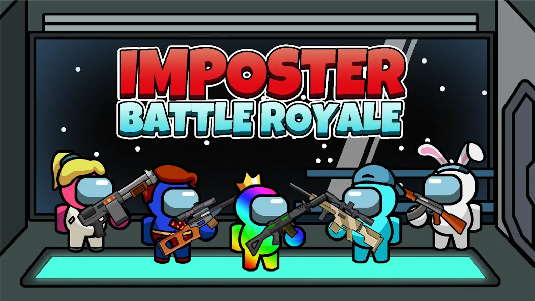 Imposter Battle Royale (Импостер Батл Рояль) [МОД Menu] Screenshot 2