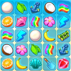 Скачать взломанную Onet Paradise: connect 2 tiles (Онет Парадайз)  [МОД Много монет]
