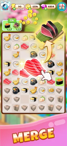 Merge Restaurant: Makeover (Мерж Ресторан) [МОД Unlimited Money] Screenshot 5