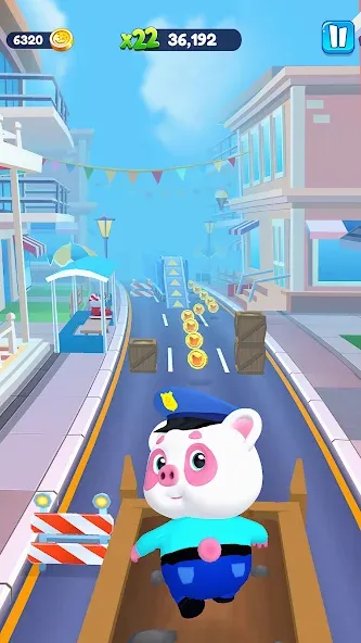Piggy Panda Run: Fun Game [МОД Unlimited Money] Screenshot 4