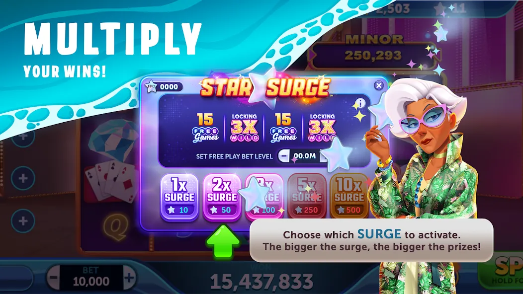 Paradise Fortune Casino Slots (Парадиз Форчун Казино Слотс) [МОД Меню] Screenshot 4