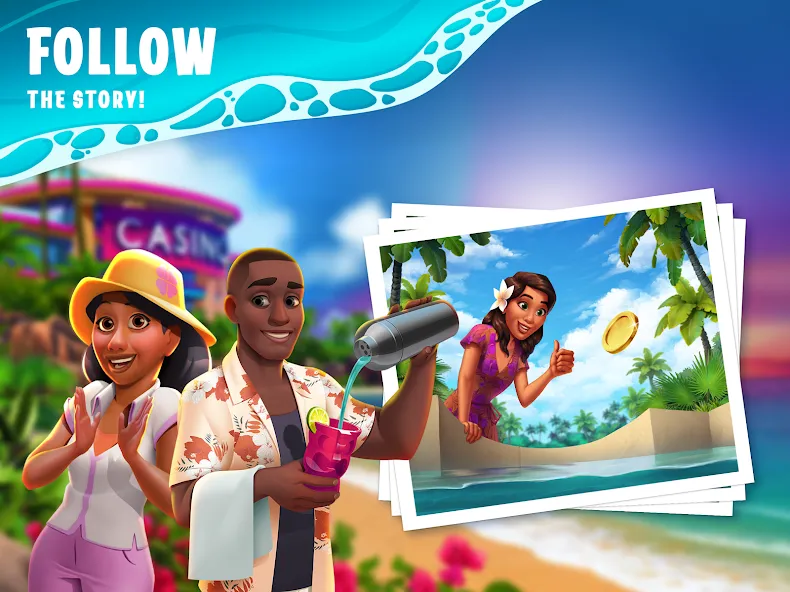 Paradise Fortune Casino Slots (Парадиз Форчун Казино Слотс) [МОД Меню] Screenshot 5