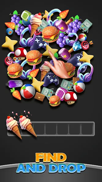 Triple Match 3D Ultimate Match (Скери Клаун Хоррор Сурвайвал 3Д) [МОД Бесконечные деньги] Screenshot 4