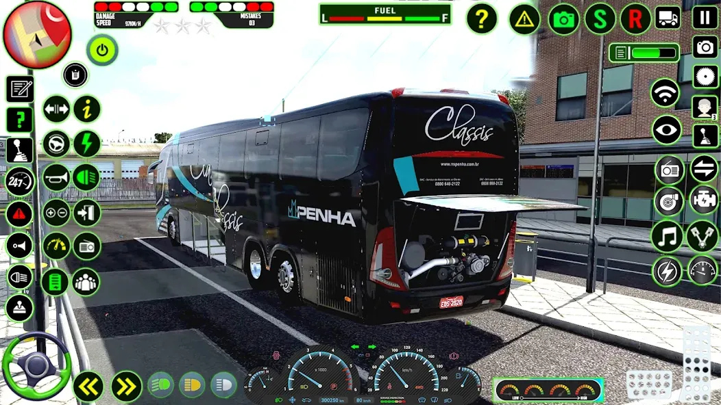 Euro Coach Bus Simulator 3D (Паблик Коуч Бас Драйвинг 3Д) [МОД Все открыто] Screenshot 2