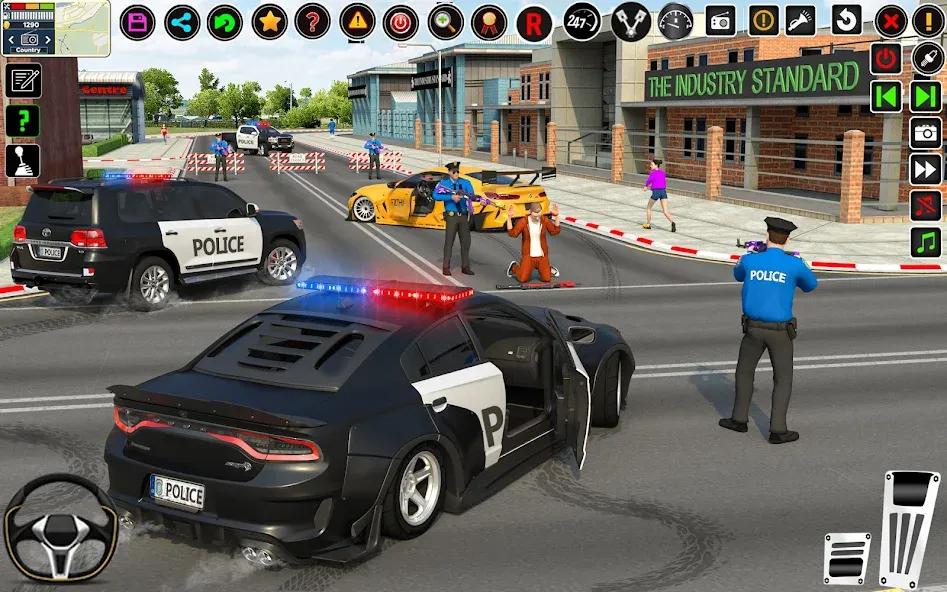 City Police Car Driving Games [МОД Mega Pack] Screenshot 5