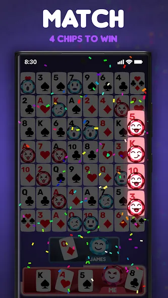 One-Eyed Jack: Card game (Сиквенс) [МОД Бесконечные монеты] Screenshot 5
