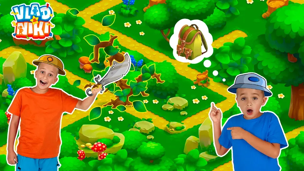 Vlad and Niki: Birthday Party [МОД Бесконечные деньги] Screenshot 4