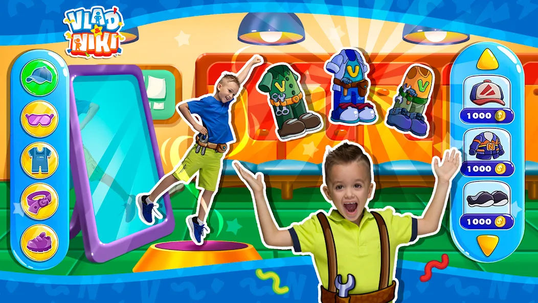 Vlad and Niki: Car Service [МОД Меню] Screenshot 5