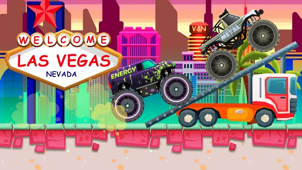 Monster Truck Vlad & Niki [МОД Unlocked] Screenshot 5