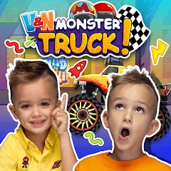 Скачать взлом Monster Truck Vlad & Niki  [МОД Unlocked]