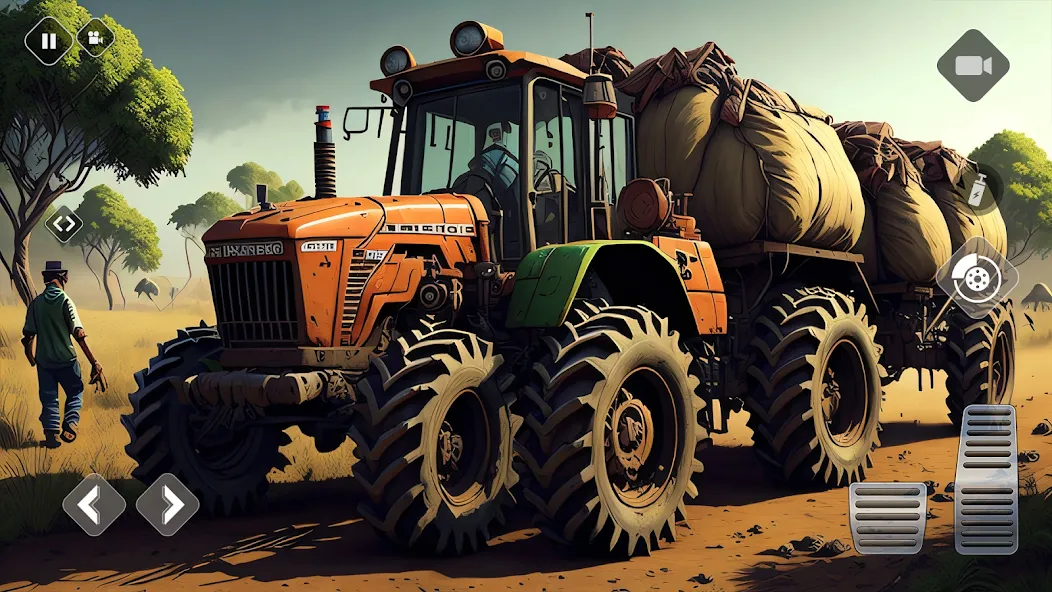Tractor Driving Games: Farming [МОД Все открыто] Screenshot 2