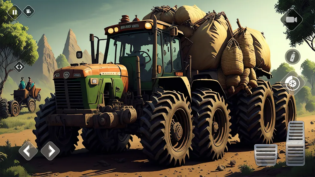 Tractor Driving Games: Farming [МОД Все открыто] Screenshot 4