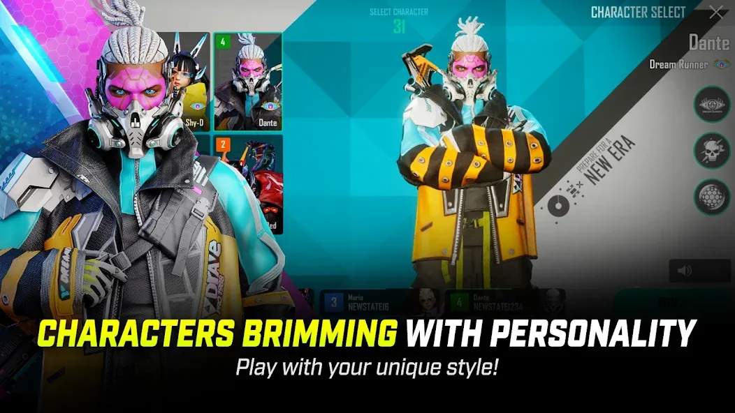 NEW STATE : NEW ERA OF BR (Новый стейт Мобайл) [МОД Много монет] Screenshot 2