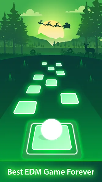 Magic Ball Tiles Hop Music Run (Меджик Бол Тайлз Хоп Мьюзик Ран) [МОД Menu] Screenshot 1