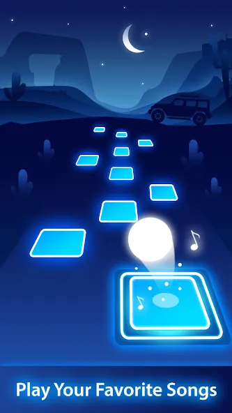 Magic Ball Tiles Hop Music Run (Меджик Бол Тайлз Хоп Мьюзик Ран) [МОД Menu] Screenshot 2